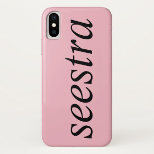 Coque Case-Mate Pour iPhone seestra du noir d'orphelin d'exposition de TV
