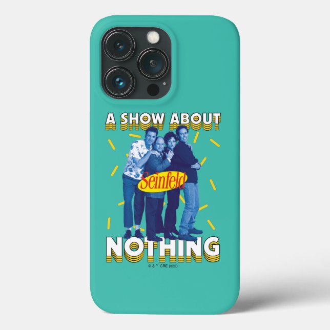 Coques Case-Mate iPhone Seinfeld | A Show About Nothing (Verso)