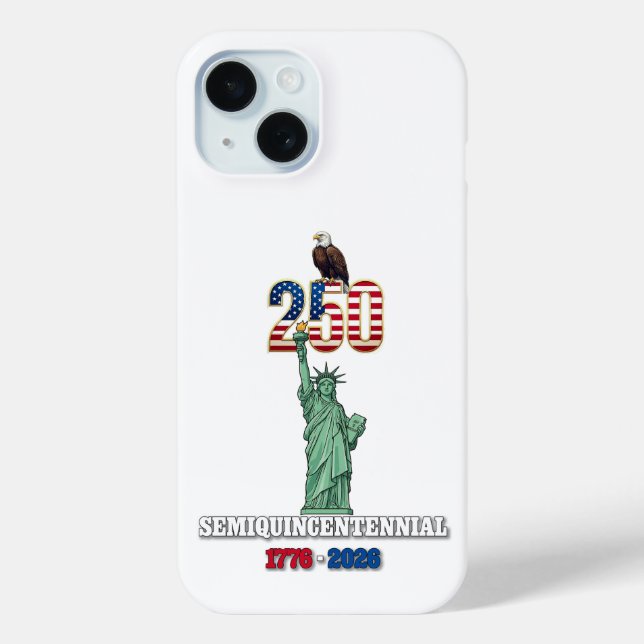 Coques Case-Mate iPhone Semiquincentennial USA 250th Anniversary 1776-2026 (Verso)