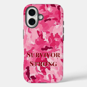Coque Pour iPhone 16 Sensibilisation au cancer du sein chez le survivan