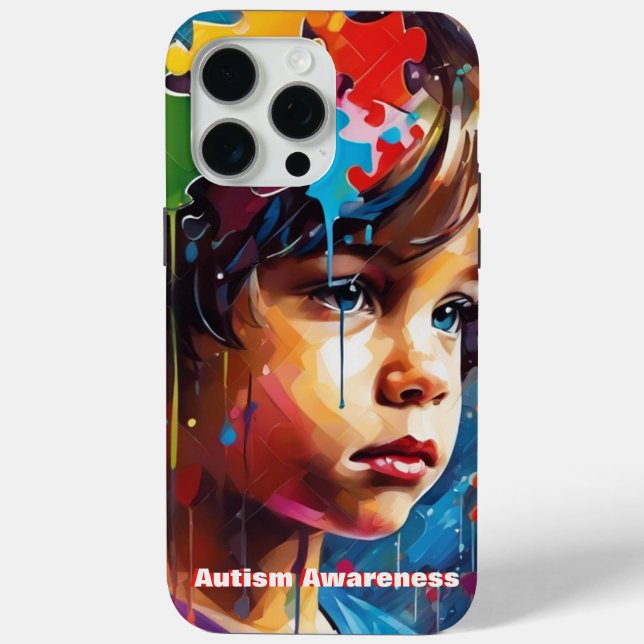 COQUES Case-Mate iPhone SENSIBILISATION SUR L'AUTISME - (Verso)