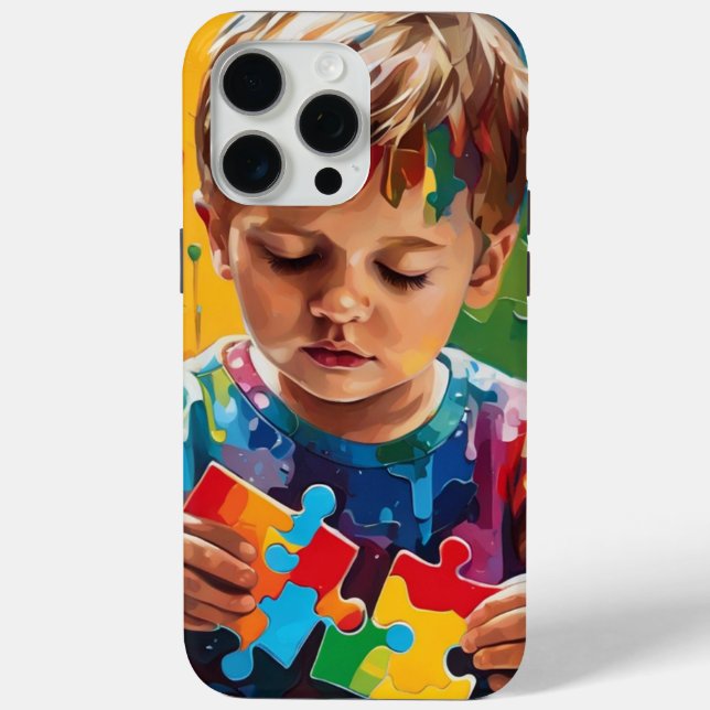 COQUES Case-Mate iPhone SENSIBILISATION SUR L'AUTISME - (Verso)