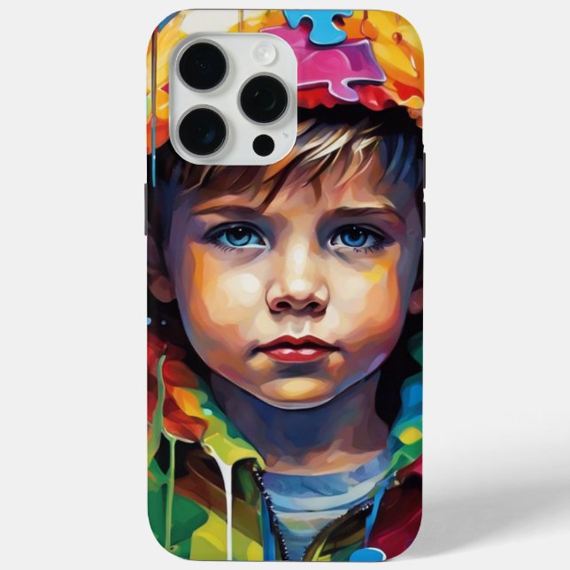 COQUES Case-Mate iPhone SENSIBILISATION SUR L'AUTISME - (Verso)