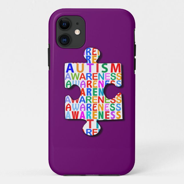 Coques Case-Mate iPhone Sensibilisation sur l'autisme (Dos)