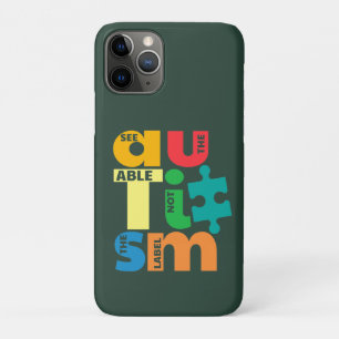 Case-Mate iPhone Case sensibilisation sur l'autisme Voir La Table Pas La