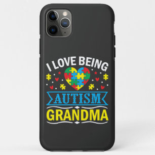 Case-Mate iPhone Case sensibiliser à l'autisme, Fière autisme grand-mère