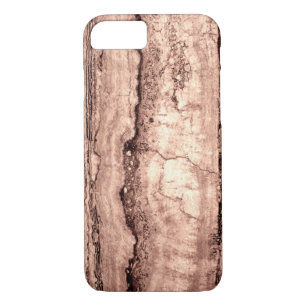 Coque Case-Mate Pour iPhone Sépia beige brun moderne brûlé granit orange