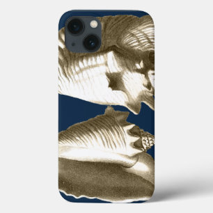 Coques Pour iPhone Sepia Conch Seashells