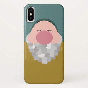 Coque iPhone X Sept nains - Corps de personnage endormi