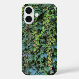 Coque Pour iPhone 16 Serene Green Ivy Wall Suspendre Vins Plantes Feuil