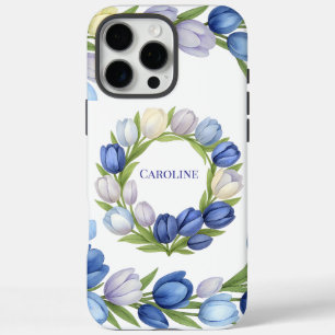 Coques iPhone 16 Pro Max Sérénité en Fleur Pastel Tulip Floral Maison Décor