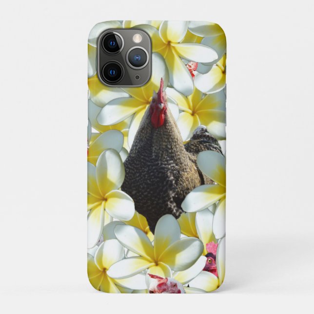 Coques Case-Mate iPhone Sérénité tropicale : Harmonie de poulet et de Fran (Dos)