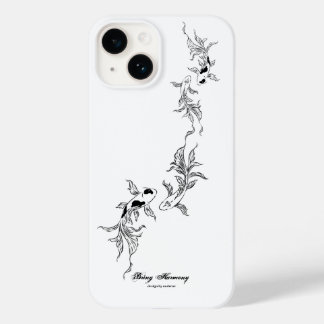 Coque Pour iPhone 14 Serenity Koi Art