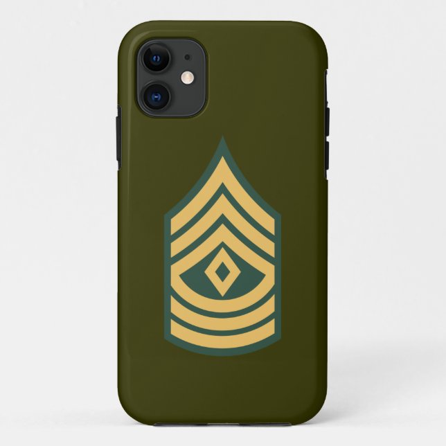 Coques Case-Mate iPhone Sergent d'armée (Dos)
