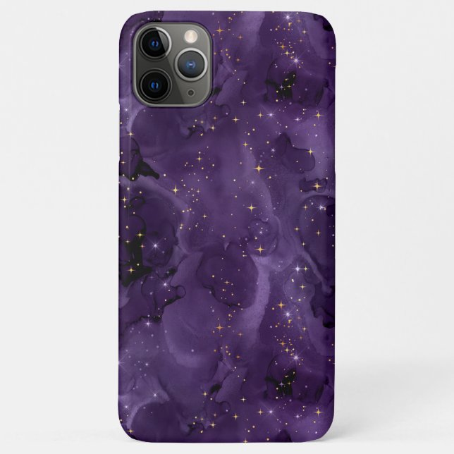 Coques Case-Mate iPhone Série Galaxy Violet Design 8 (Dos)