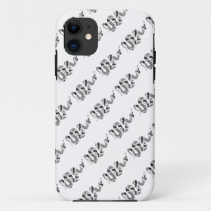 Coques Pour iPhone Serpent gris et silhouette gris clair