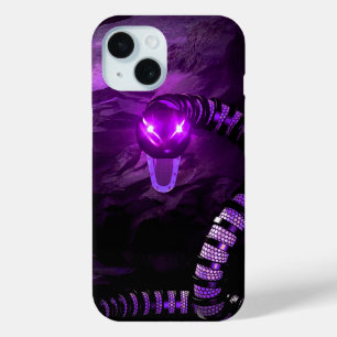 Coque Pour iPhone 15 Serpent Imaginaire Gamer personnalisé