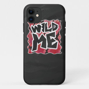 Coques Pour iPhone Serpent Wild Me Black et Red Print