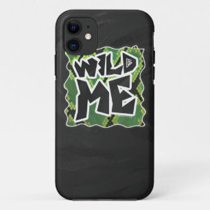Coque Case-Mate Pour iPhone Serpent Wild Me noir et vert impression