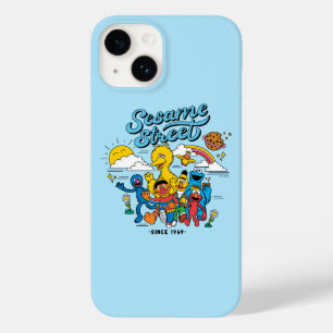 Coque Pour iPhone 14 Sesame Street   Amis depuis 1969