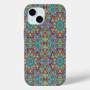 Coque Pour iPhone 15 SET DE TABLE ORNAMENTAL vintage ITALIEN