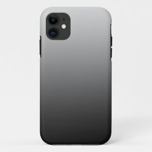 Coques Pour iPhone SEULEMENT gradients de COULEUR - gris noir