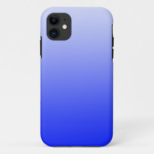 Coque iPhone 11 SEULS dégradés de COULEUR - bleu royal
