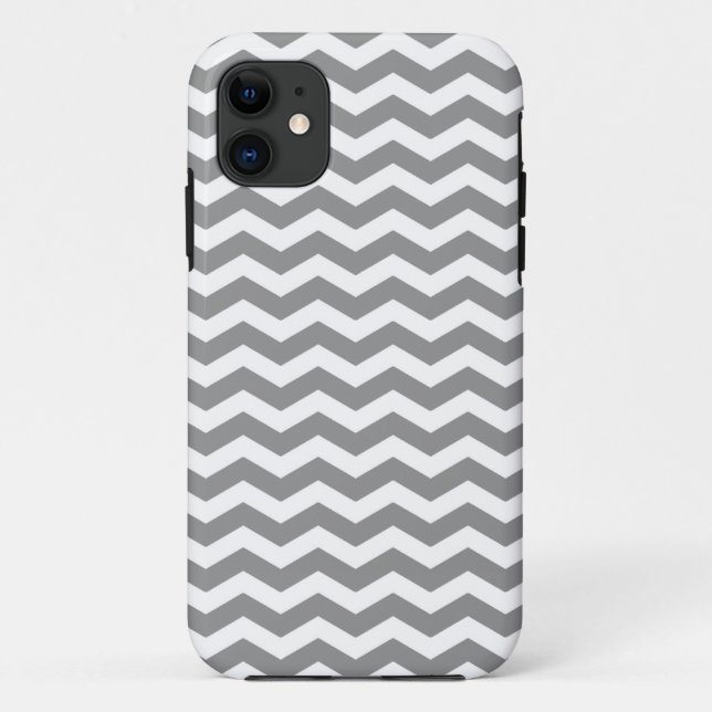 Coques Case-Mate iPhone Seychelles Grey Wave Chevron (Dos)