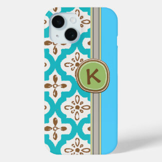 Coque Pour iPhone 15 Shabby Chic Damask
