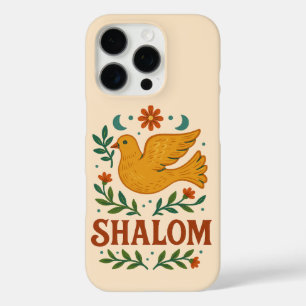 Coques iPhone 16 Pro Shalom Colombe Paix Terre