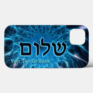 Case-Mate iPhone Case Shalom Sur Coque-coque iphone Fractal Bleu