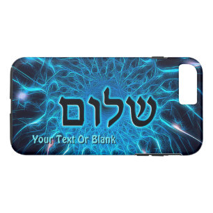Coque iPhone 7 Plus Shalom Sur Fractage Bleu