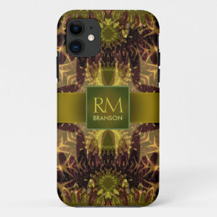 Coque iPhone 11 Shaman DMT Monogramme personnalisé Casemate