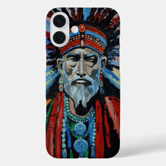 Coques iPhone 16 Plus shaman, sorcier, protecteur, amulet, grand-père