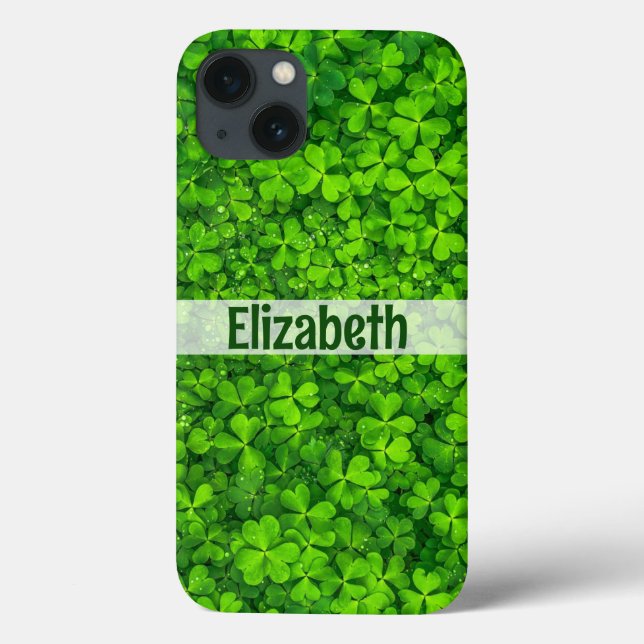 Coques Case-Mate iPhone Shamrock Ajouter un nom Coque-coque iphone-Mate (Verso)