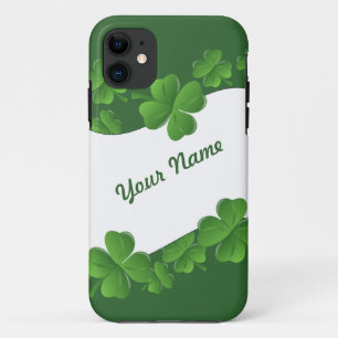 Coques Pour iPhone Shamrocks persionalized