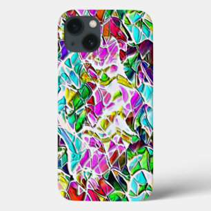 Case-Mate iPhone Case Shape of very colorful stones dipped in milk soup