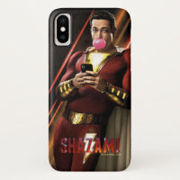 SHAZAM ! | Shazam soufflant la bulle gomme
