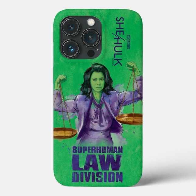 Coques Case-Mate iPhone She-Hulk Scales de la justice Division du droit su (Verso)