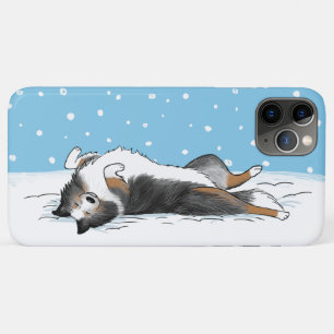 Case-Mate iPhone Case Shetland Sheepdog Blue Merle Shelter Dog Holiday