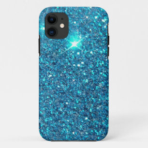 Etui iPhone Case-Mate Shine bleu extravagant