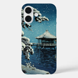 Coque Pour iPhone 16 Showa Era, hiver par Tsuchiya Koitsu
