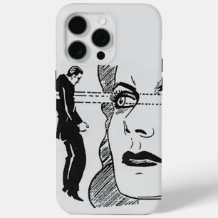 Coque iPhone 15 Pro Max Si Des Regards Pouvaient Tuer (Yeux Dagger)