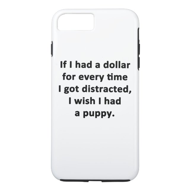 Coques Case-Mate iPhone Si j'avais un dollar (Dos)