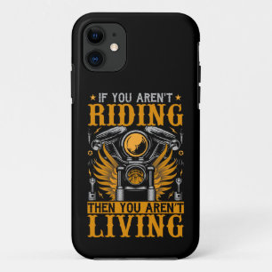 Case-Mate iPhone Case Si tu ne vas pas à cheval, tu ne vis pas à moto