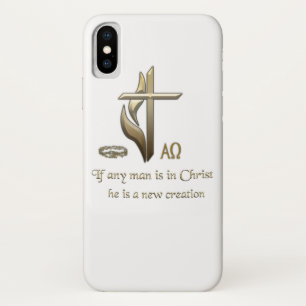 Case-Mate iPhone Case Si un homme est en Christ, il est une nouvelle cré