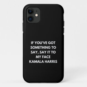 Case-Mate iPhone Case Si vous avez quelque chose à dire à mon visage