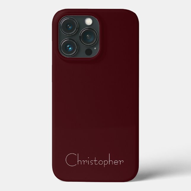 Coques Case-Mate iPhone Sienne métallique foncée personnalisée Texture rad (Verso)