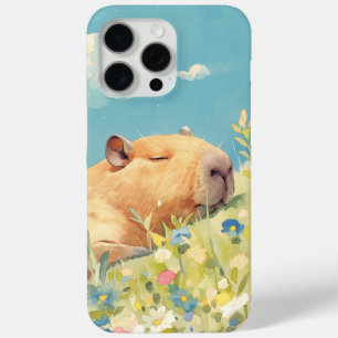 Coque iPhone 15 Pro Max Sieste de Capybara