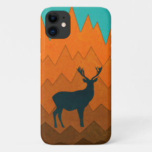 Case-Mate iPhone Case Sig cerf silhouette Automne automne Coloré Abstrai